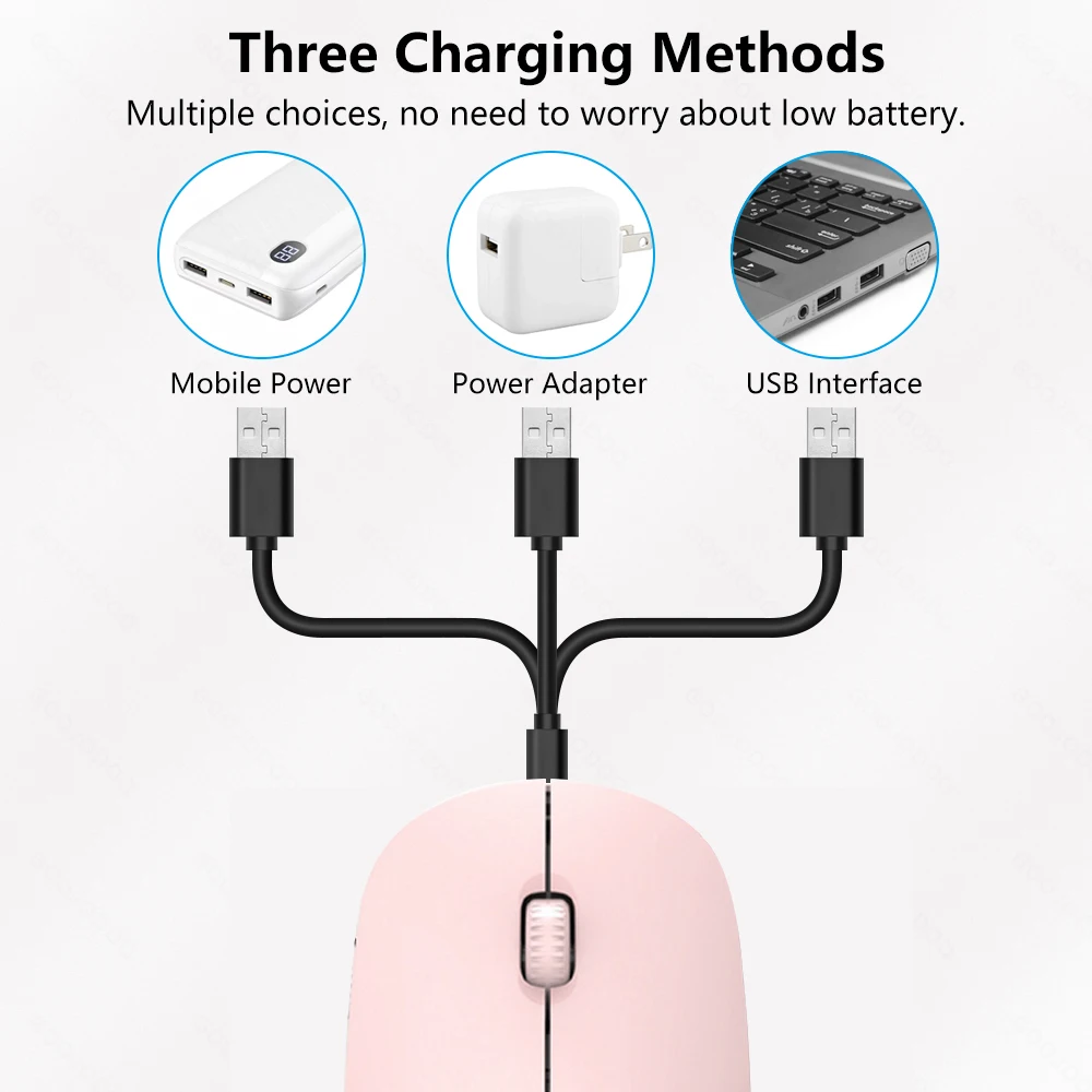 Мышь компьютерная беспроводная 2 4 ГГц USB оптическая | Компьютеры и офис