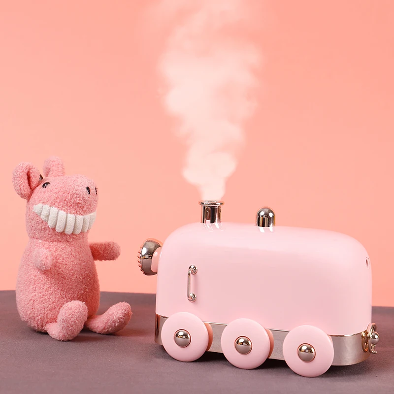 

300ML Humidifier Mini Train Air Diffuser USB Aromatherapy Purifier Water Mist Maker Fogger Car Freshener For Home Office