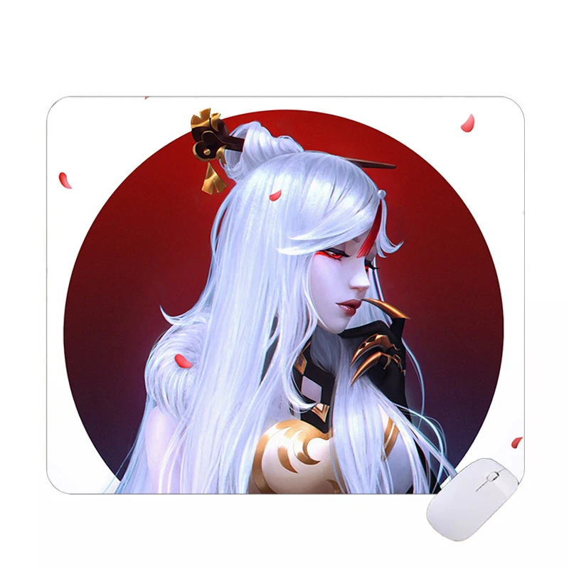 Genshin Impact Mouse Pad Anime Gaming Accessories Carpet Gabinete Gamer Computer Varmilo Keyboard Desk Mat Laptop LOL Mousepad