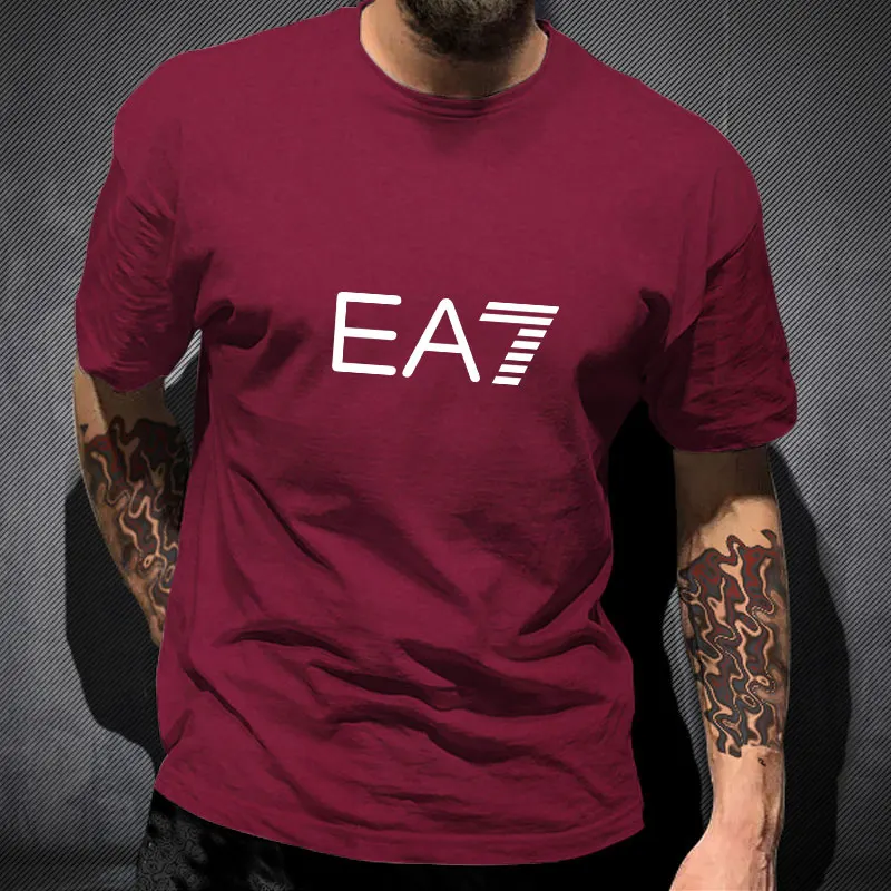 

Brand t-shirt cotton men's t-shirt classic men's clothing men's short-sleeved casual street clothing hip-hop men's t-shirt