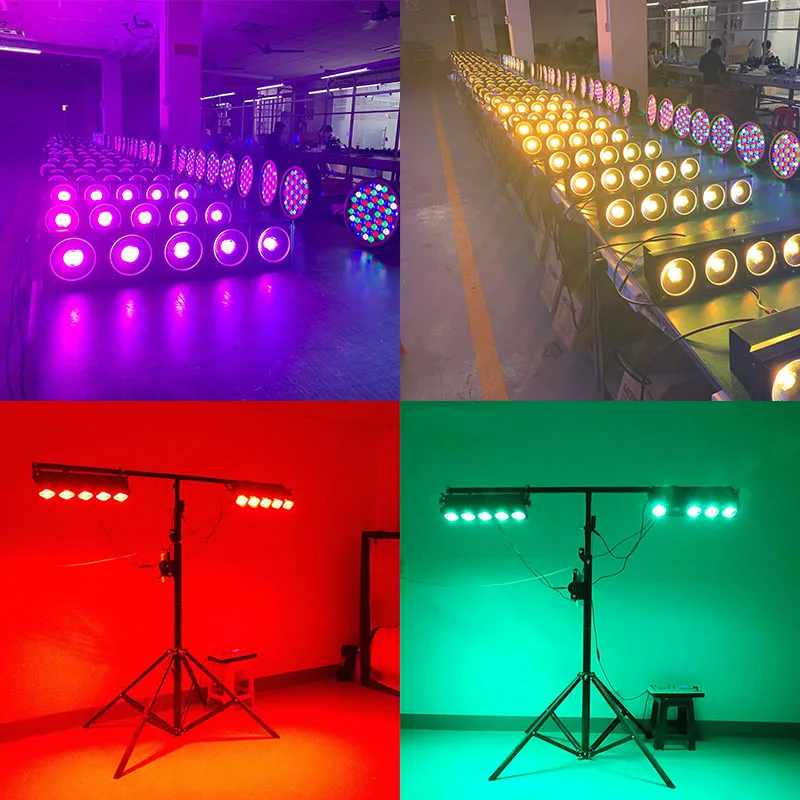 2/4/6 шт. светодиодный 5x30 Вт RGB 3in1 матрицы COB с новой уникальной технологией