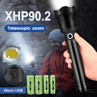 400000 люмен XLamp xhp70.2 охота самый мощный светодиодный фонарик перезаряжаемый usb-фонарик cree xhp70 xhp50 18650 или 26650 аккумулятор