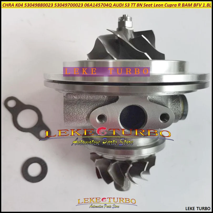 Картридж турбины CHRA Core K04 023 53049880023 53049700023 06A145704Q для AUDI S3 TT 8N Seat Leon 1 8 T Cupra R BAM BFV 1.8L |