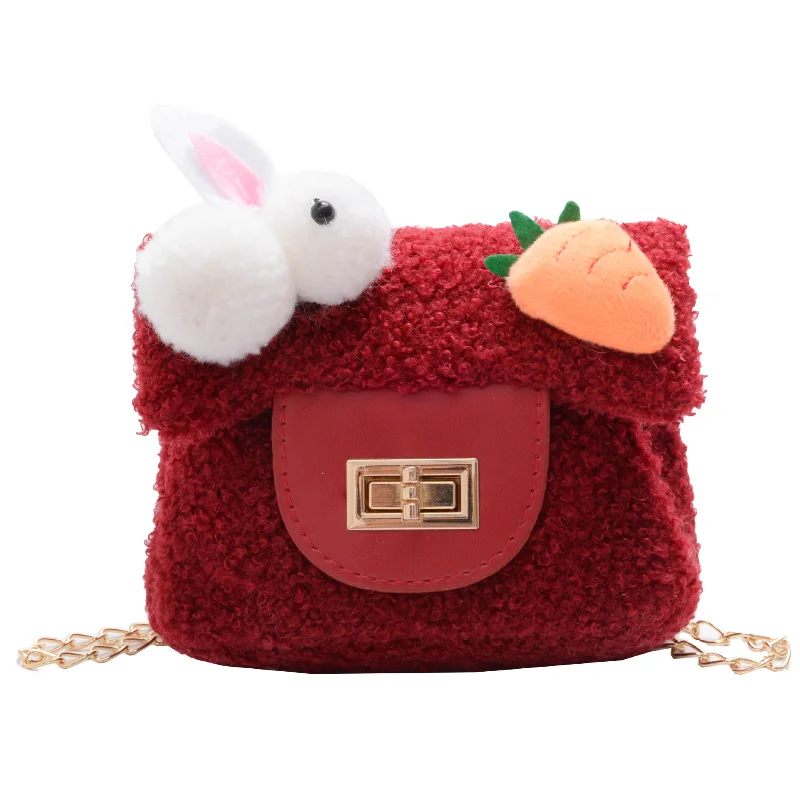 

Миниатюрная Хлопковая сумка для девочек, модный саквояж на плечо с цветочным рисунком, кролика, моркови, милая школьная сумка для девочек, Д...