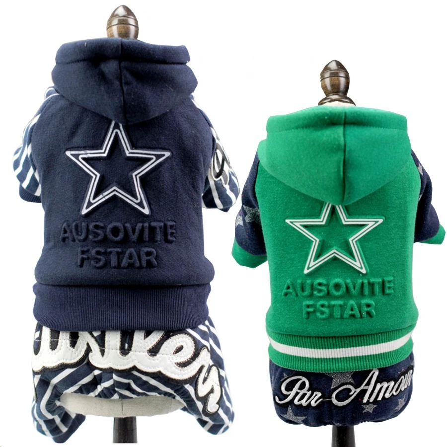 Одежда для домашних животных с розовым/красным принтом осенне зимняя одежда