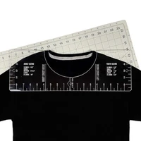 18 inch diy sewing t shirt ruler guide vinyl t shirt ruler guide acrylic shirt alignment tools