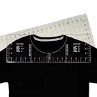 Линейка для шитья футболок, виниловая рулетка, 18 дюймов