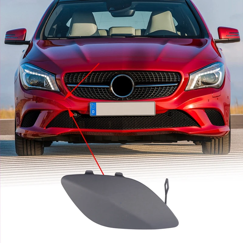 

Car Front Tow Cover for Mercedes-Benz CLA Coupe C117 CLA180 CLA200 CLA220 CLA250 CLA45 2013-2016 1178850622