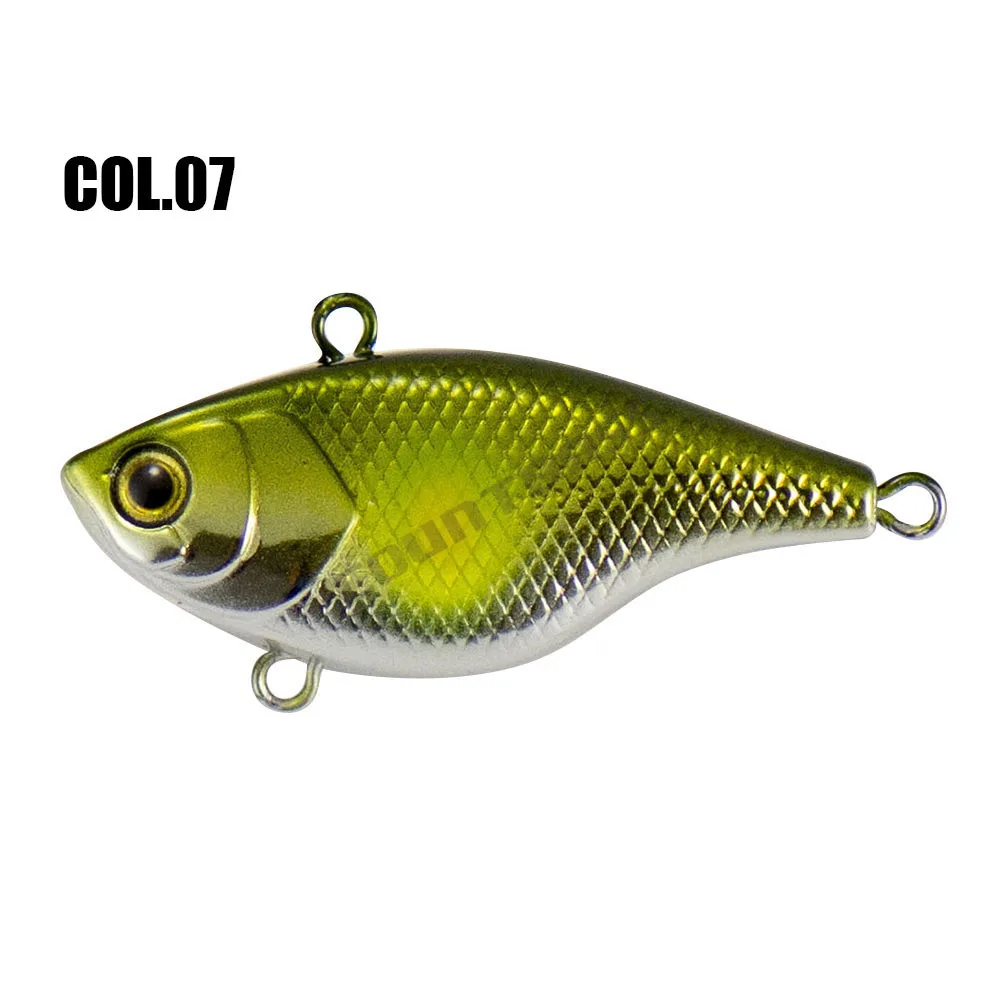 07 40 мм 4,6 г Вибрация обратного отсчета Hard жесткие приманки Lipless Crankbait тонущие рыболовные приманки для пресной воды - Цвет: 07
