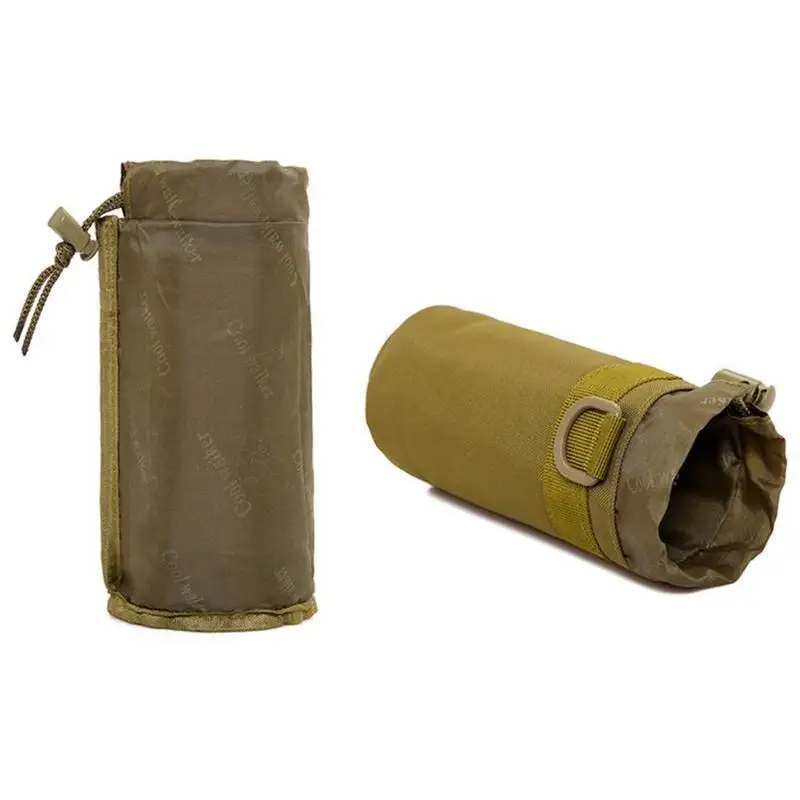 Открытый военный тактический Molle бутылка для воды кемпинг бутылка для воды сумка Открытый Топ выживания спортивный чайник с держателем дорожные наборы