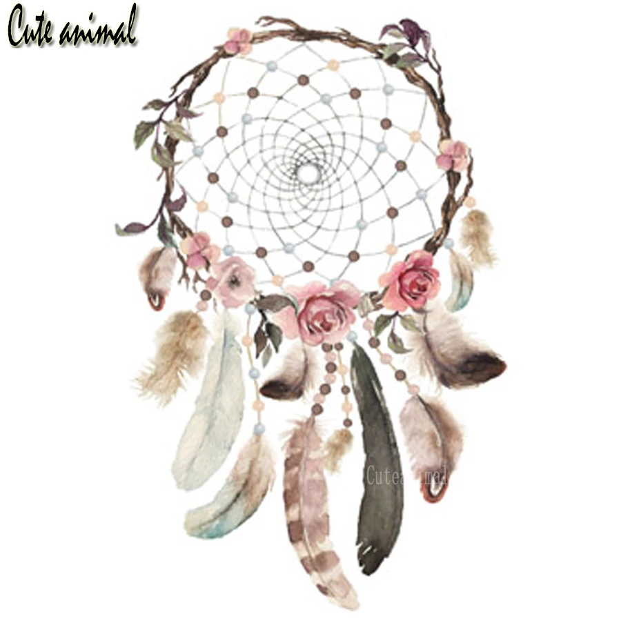 

5D DIY Diamond Painting Full Square Round Drill Feather rose flower totem diamond Embroidery mosaic Cross Stitch kit Decoration