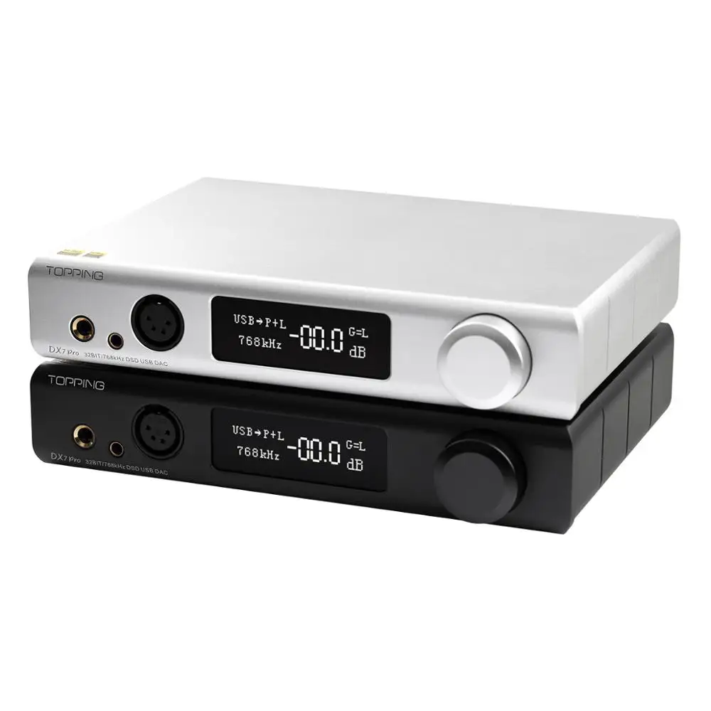 Новинка TOPPING DX7PRO ES9038PRO USB DAC XMOS XU208 усилитель для наушников CSR8675 Bluetooth 5 0 LDAC DSD1024 32 бит