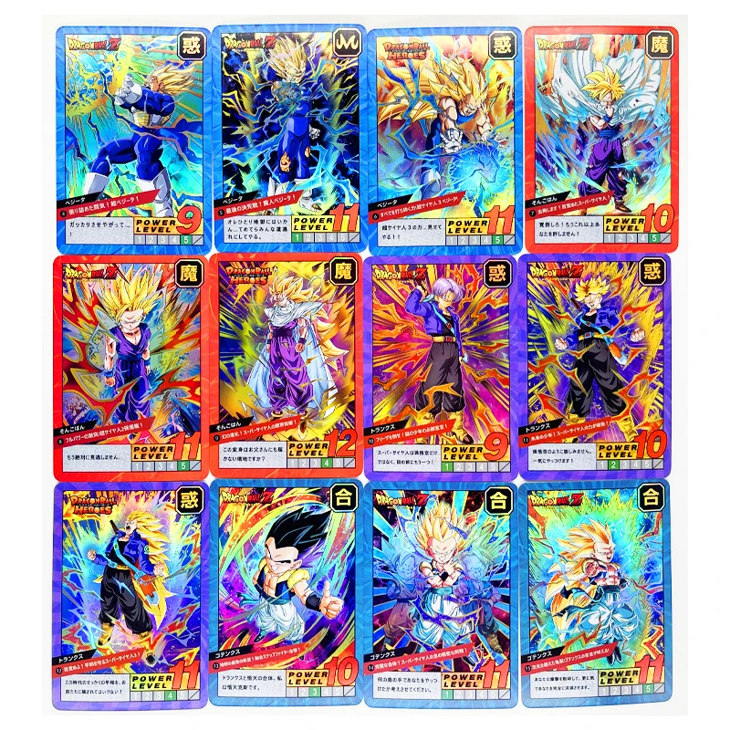 54 шт./компл. Dragon Ball Z GT Burst No.1 суперсайянские герои Боевая карточка Ultra Instinct Goku Vegeta