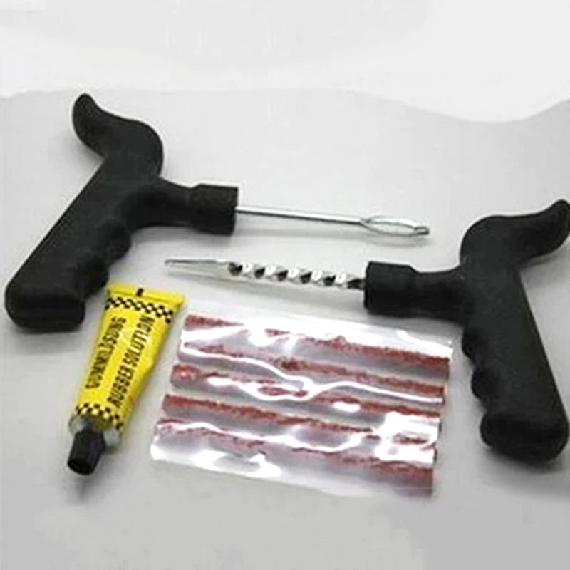 

Tubeless Tyre Repair Plugs Kit Emergency Vehicles Puncture Repair Car Truck Motorcycle Wheel Tire Repair Tools Accessories