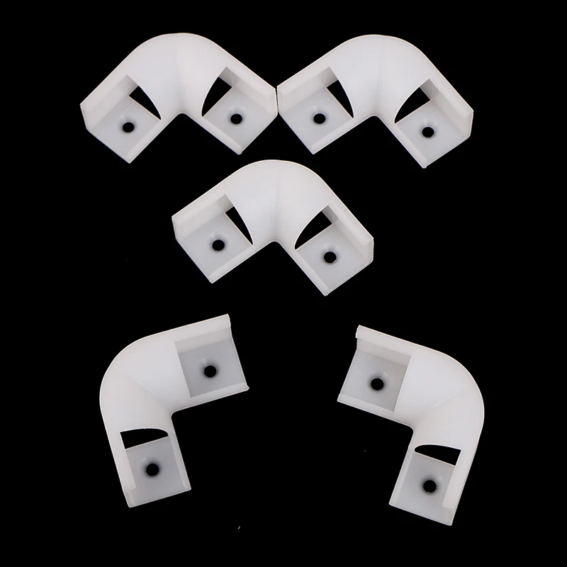 5Pcs 90 Degree 16*16MM Corner Profile Connector V Bar Light Link Vertical and Horizontal LED Cabinet Strip Spares - купить по
