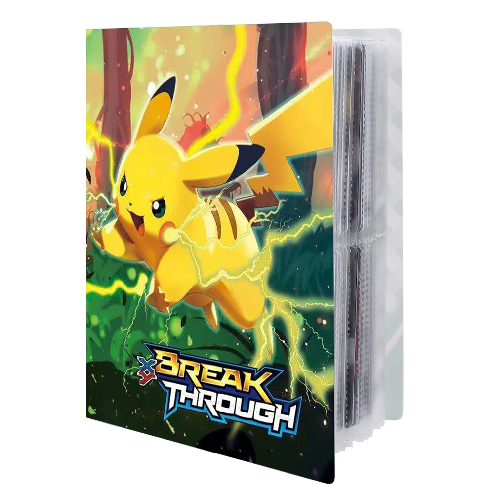 Мультфильм Аниме 240 шт. держатель альбомная игрушка Коллекция Покемон карты