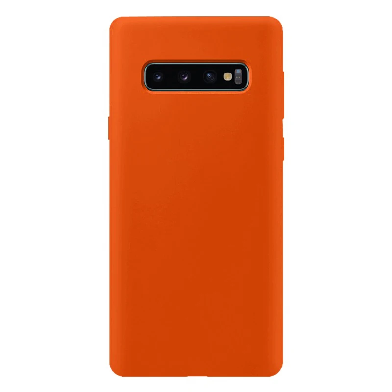 Для samsung S10 чехол, высокое качество, мягкий силикон, 360, полная защита, задняя крышка для samsung Galaxy S10 Plus S10e чехол