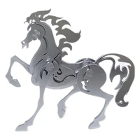 steel warcraft 3d metal puzzle small horse diy jigsaw model gift and toys for adults children