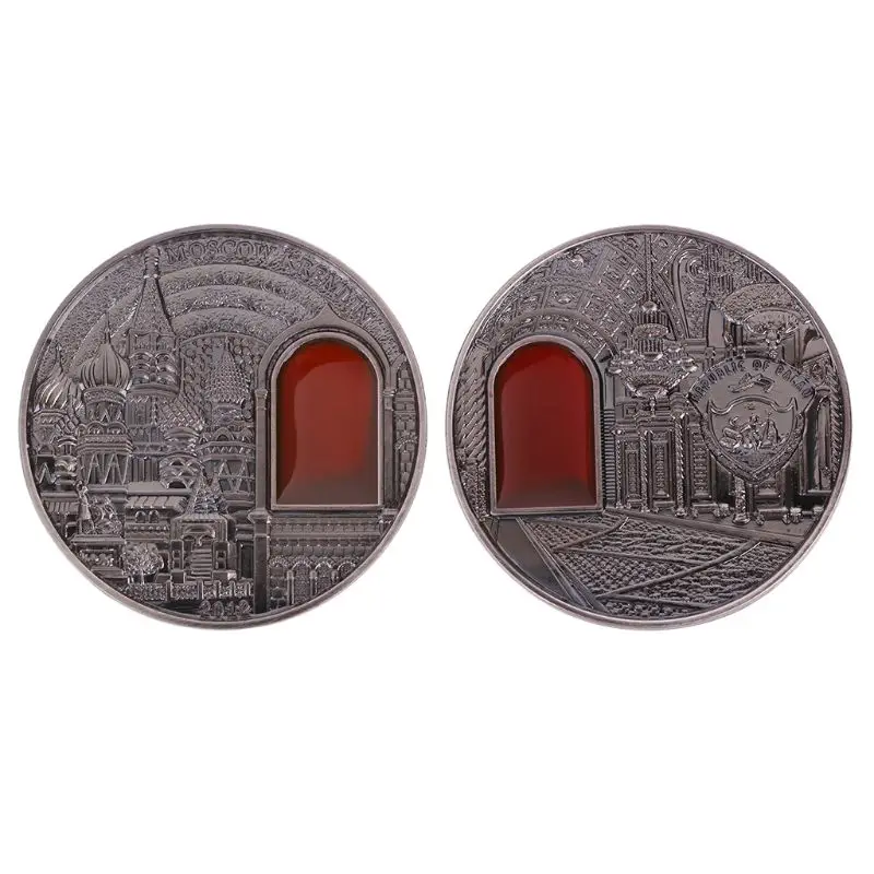 Ruissia тисненый Кремль памятные коллекционные монеты коллекция | Дом и сад