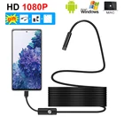 Android эндоскопическая камера Full HD 1080p Usb бороскоп 8 мм портативный эндоскопический автомобильный цилиндр проверить эндоскопическая камера для смартфона