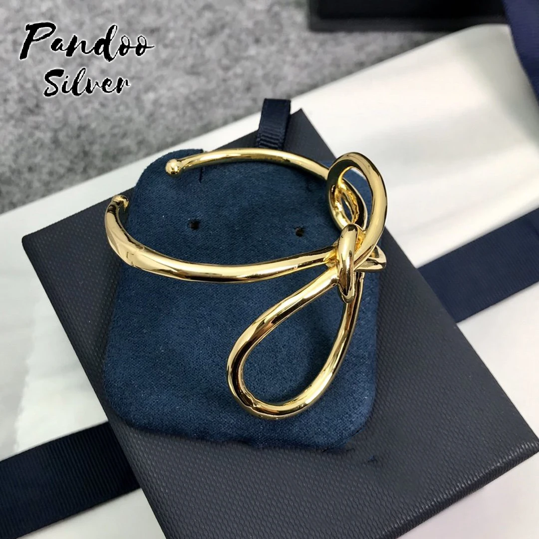 Модная Очаровательная копия из стерлингового серебра 1:1 желтая Серебряная