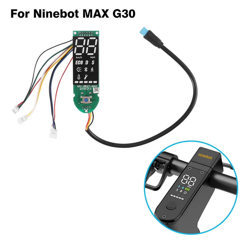 

Bluetooth Version Dashboard Multiple Modes Digital Display Board Replacement Panel Parts For Ninebot Max G30 Electric Scooter
