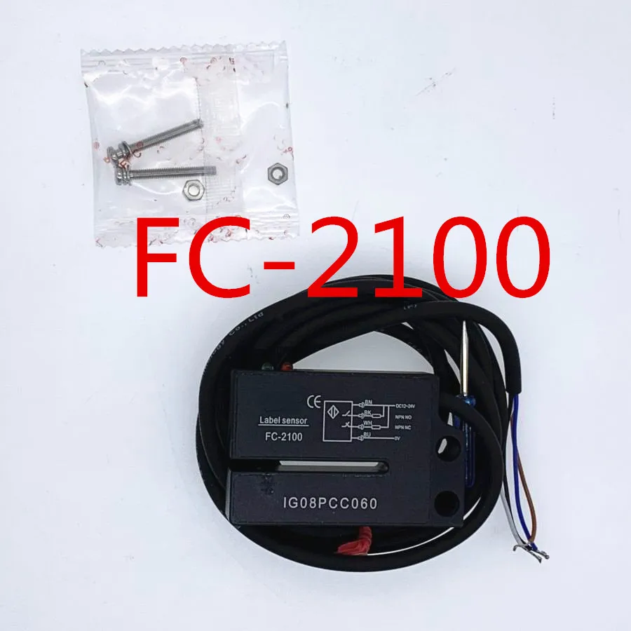 FC 2100 2100P F & C новый оригинальный датчик этикетки 4 провода без NC электрическая