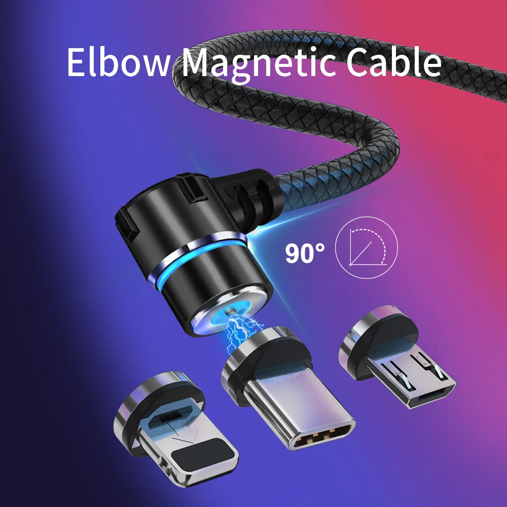 Olaf 1 м Магнитный Micro USB кабель для iPhone samsung Android мобильный телефон Быстрая зарядка usb type C кабель магнитное зарядное устройство провод шнур