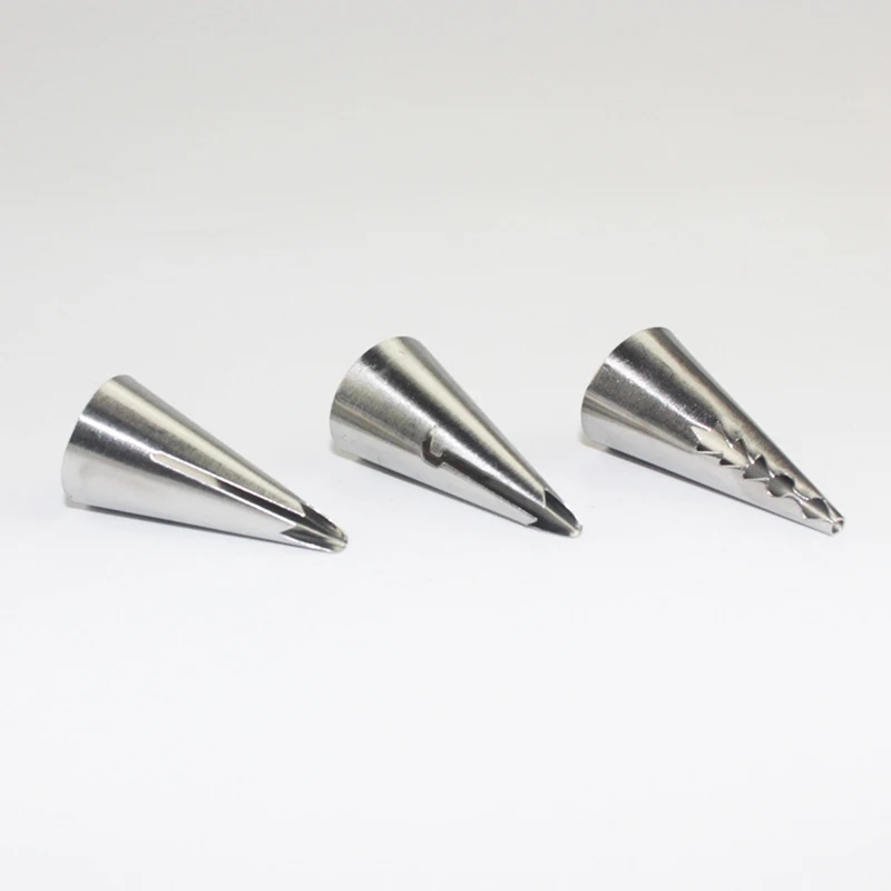 8 шт./компл. насадки из нержавеющей стали для украшения тортов|Наборы