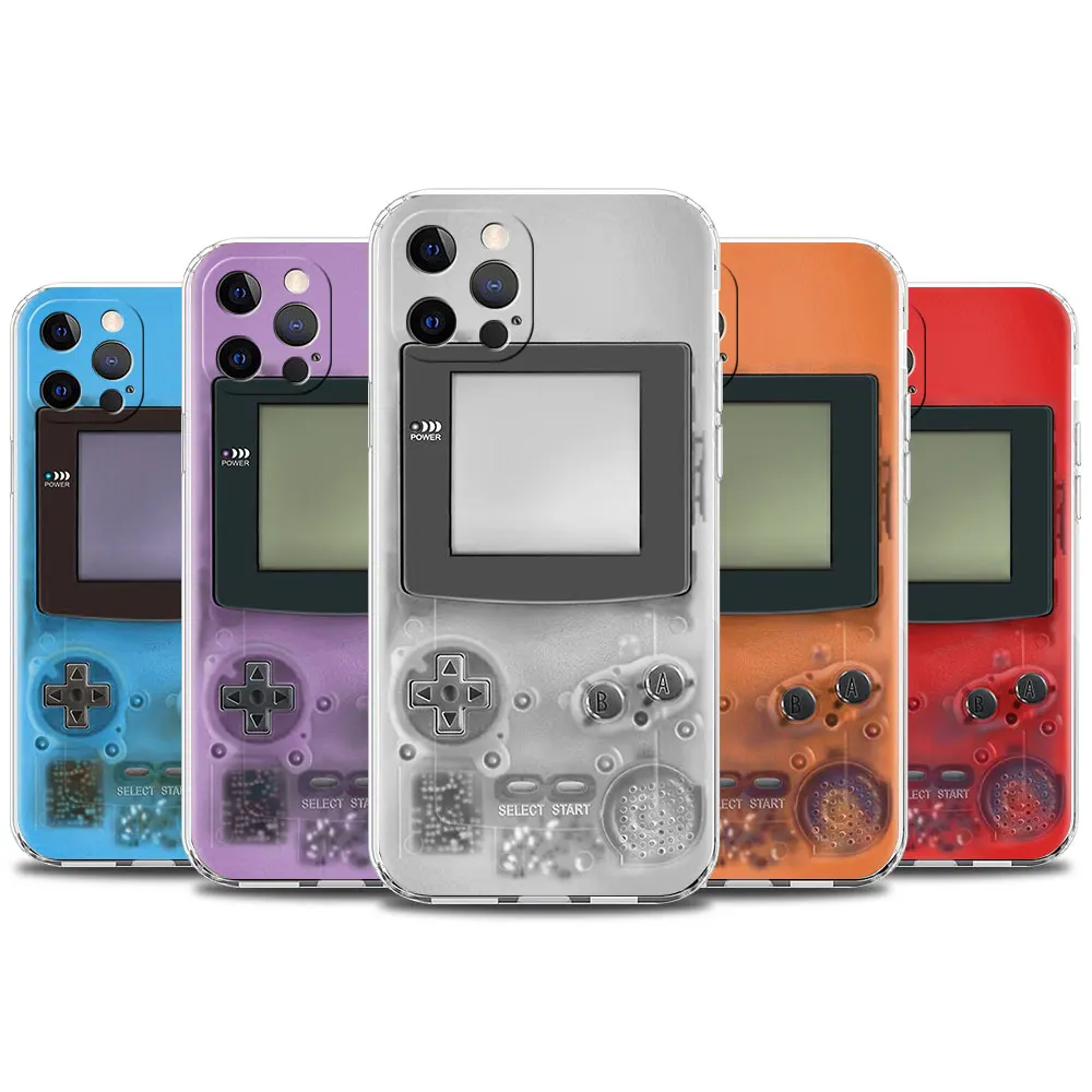 

Classic Transparent Mini Video Games Phone Case For Xiaomi Poco X3Pro X3 NFC M3 F3 GT F2 F1 X2 F2 Mi 11 Note 10 10T 9 SE Cover