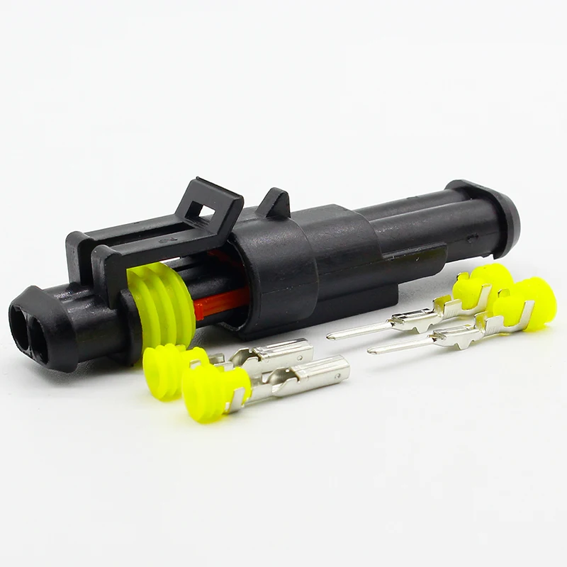 Бесплатная доставка 10 комплектов комплект 2 контактный Way AMP супер уплотнение