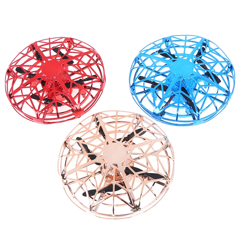 Мини светодиодная лампа USB зарядка игрушка для детей Дрон Quad Индукционная