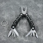 Портативные складные плоскогубцы, многофункциональный инструмент для запасного карманного ножа, Набор плоскогубцев, Биты отвертки для кемпинга, охоты, рыбалки и пешего туризма