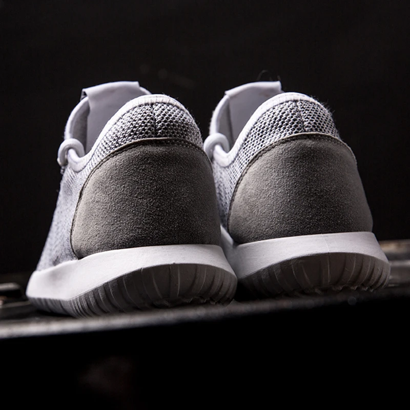 Men's Leisure Light Weight Sneakers Fashion Running Sport Shoes Comfortable Plus Size Breathable Casual Flyknit Shoe 39-47 | Обувь