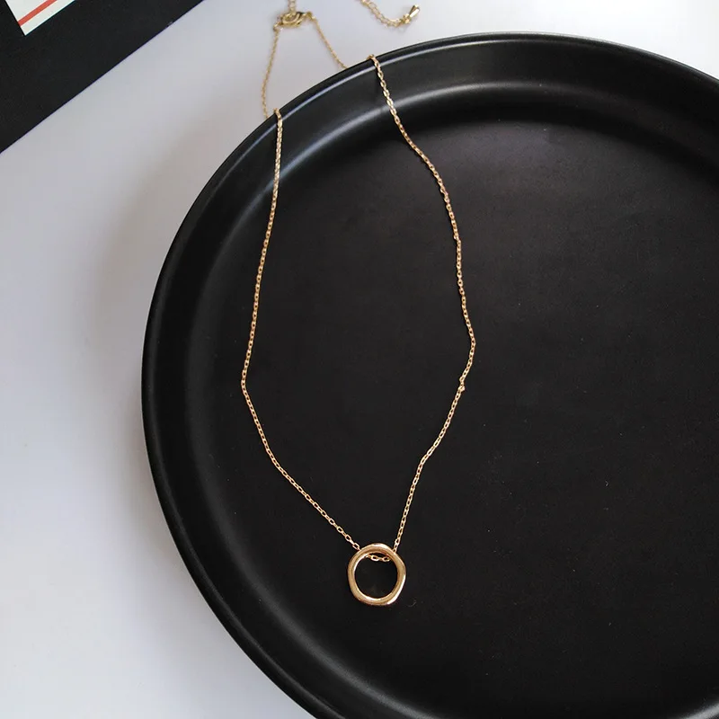 Геометрические формы Кулон Ожерелье Неправильной Формы для женщин и девушек