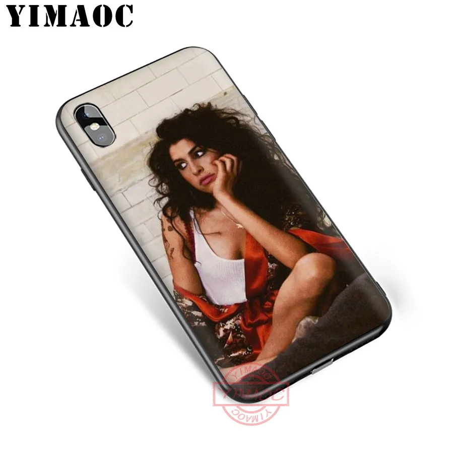 YIMAOC Amy Winehouse Soft Silicone Case Cover for Apple iPhone 5 5S SE 6 6S 7 8 Plus X XS XR 11 Pro Max Back Shell | Мобильные