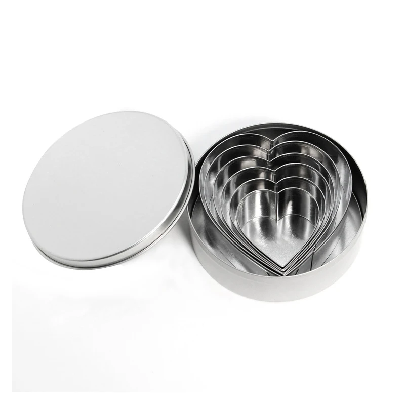 6 шт./партия сделай сам формы для выпечки инструменты серебристо