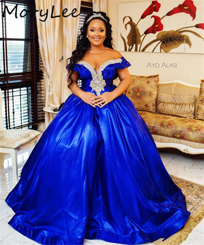 

Синие вечерние платья с V-образным вырезом, без рукавов, со шнуровкой сзади