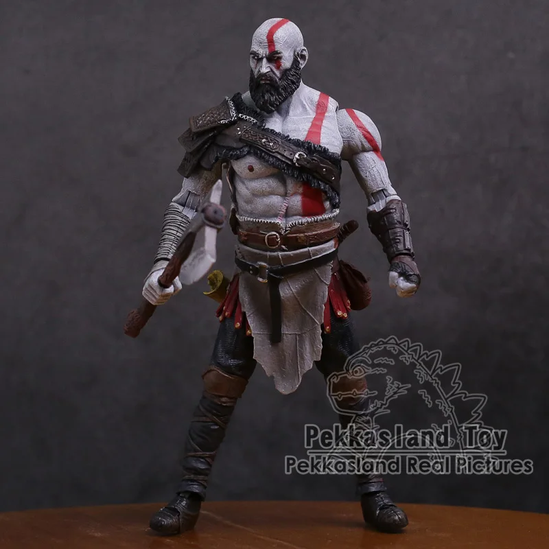 Оригинальная экшн фигурка God of War 4 Kratos из ПВХ Коллекционная модель игрушки 7