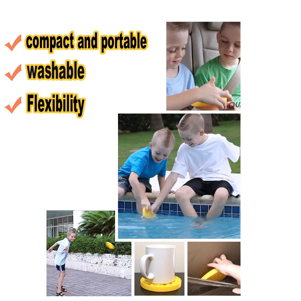 Круглый квадратный переносной пусковой пузырь игрушки аутизм специальное