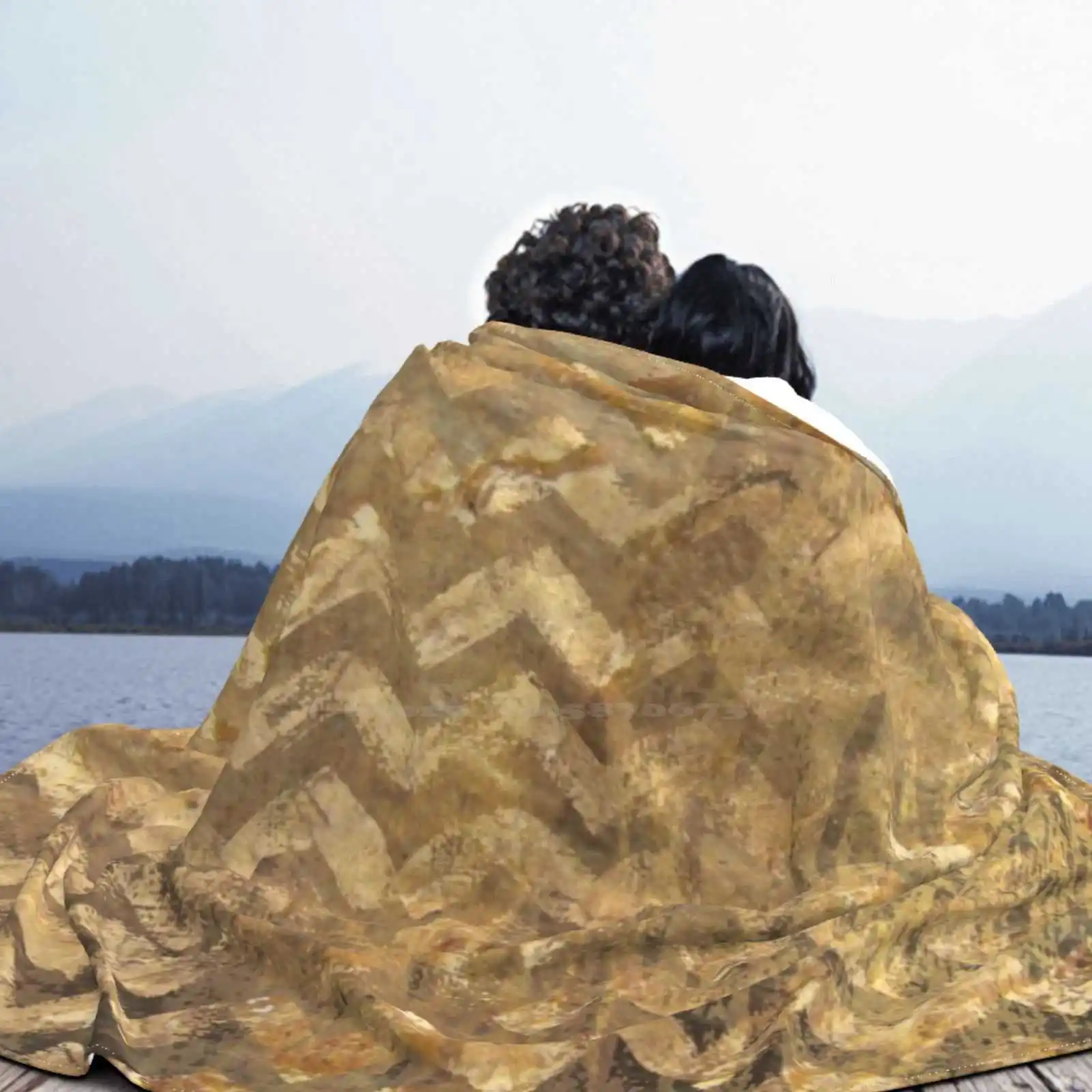 Мягкое одеяло для кондиционирования воздуха с золотым узором