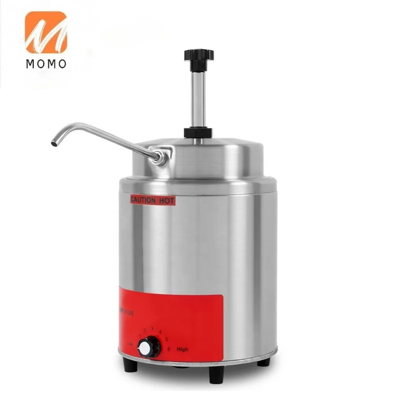 

New Electric Stainless Steel Cheese Warmer With Pump for Kitchen Equipment