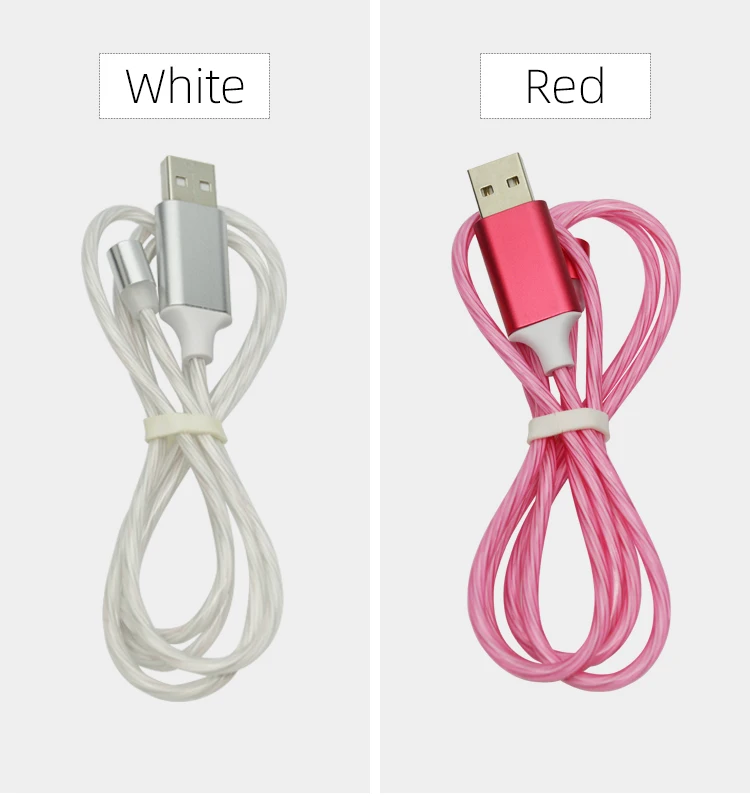 Магнитный светодиодный кабель CHAURE для зарядки mi cro, зарядный usb-кабель для Xiao mi huawei, зарядный кабель для быстрой зарядки T-C, usb-кабель