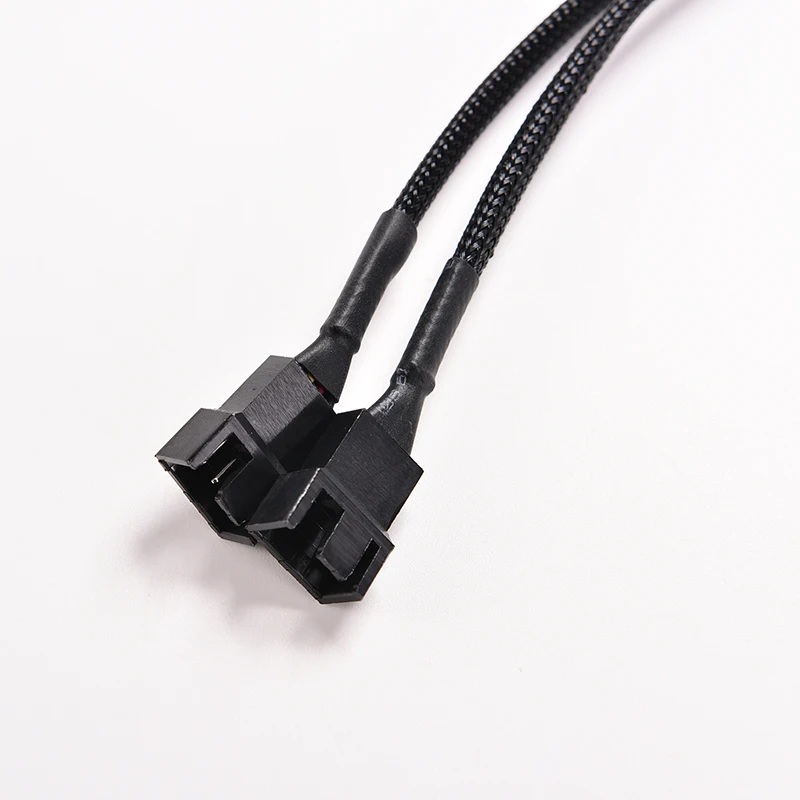 1 шт. 4 Pin разветвитель PWM кабель 4Pin женский 3/4 с адаптером для компьютера Процессор