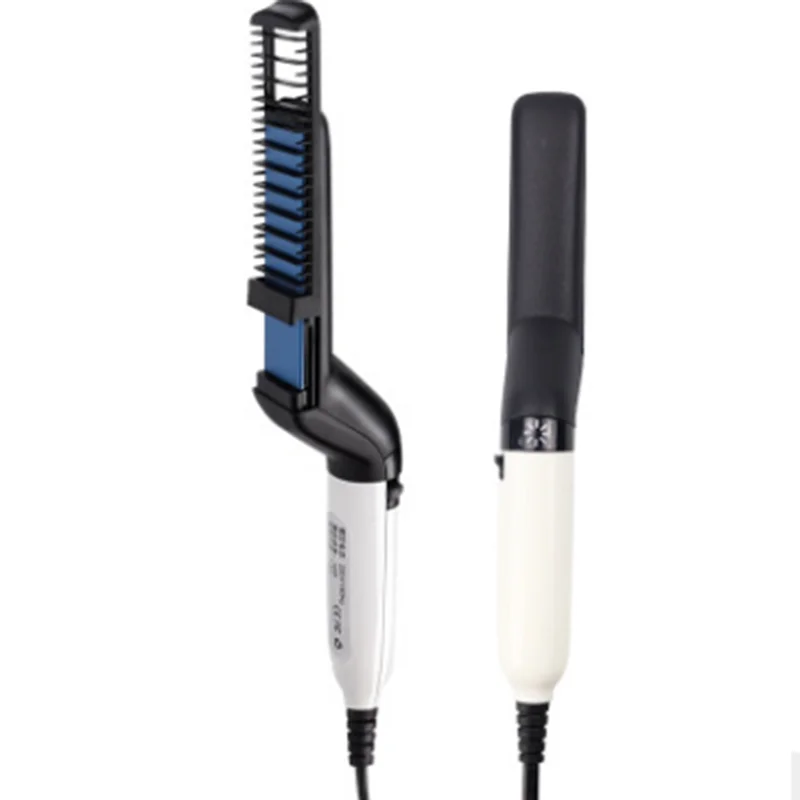 

Multi-functional Styling Comb Hair Comb Straight Hair Beard Comb Shape Fluffy Electric Beard Straightening Comb Quick Hair Style