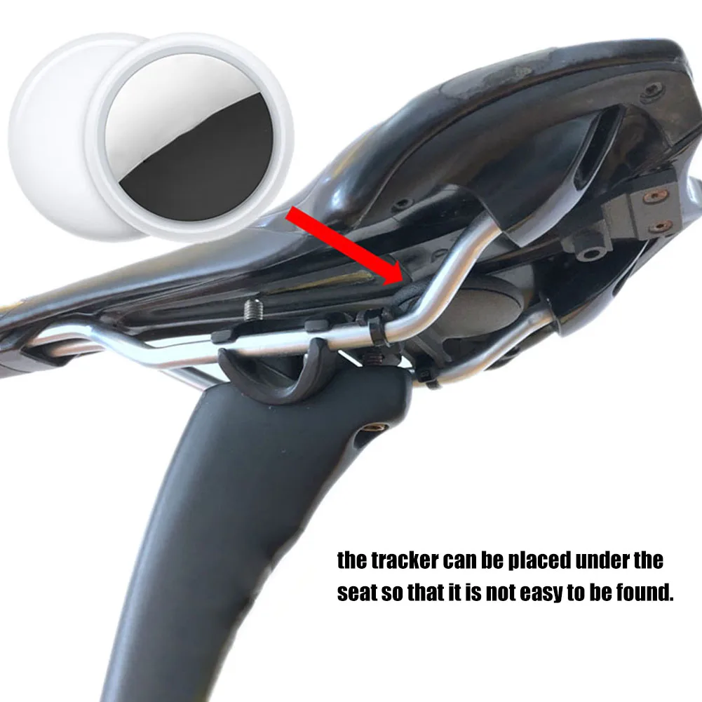 

Bicycle Holder Mount Outdoor Cycling Protective Cover Wear Resistant Anti Theft Easy Install Adapter Universal Fit For Airtag