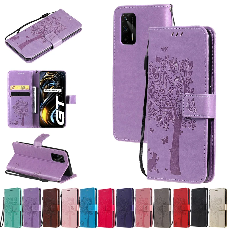 wallet case for oppo realme c11 c12 c15 c17 c20 c20a c21 c21y c25 c25s gt 2021 flip pu leather wallet phone case cover capa free global shipping