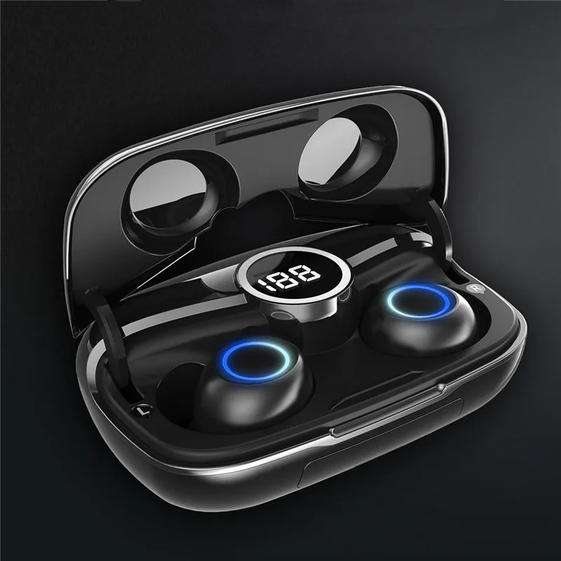 Новые TWS наушники Bluetooth 5 0 беспроводные Touch Mini водонепроницаемые спортивные с 1800