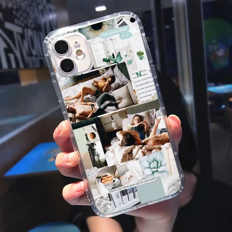 

After Movie Phone Case Transparent for iPhone 11 12 mini pro XS MAX 8 7 6 6S Plus X 5S SE 2020 XR