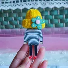 Большие Акриловые Броши сделай сам, милая личность, искусственные значки, шерстяные значки для шляпы, цветка, булавки для лацканов, ювелирные изделия, подарки для друзей